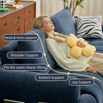 Load image into Gallery viewer, Modern Corduroy Convertible Sofa Bed Pull Out Sleeper Couch with Side Storage Pockets
