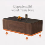 Load image into Gallery viewer, Modern Lift-Top Multifunctional Coffee Table with Storage &amp; Dining Function
