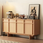 Load image into Gallery viewer, 62.9'' Modern Walnut Sideboard Cabinet Wooden Buffet Storage Minimalist Console for Dining Room &amp; Living Room
