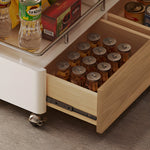 Load image into Gallery viewer, Modern Multi-Functional Coffee Table with Foldable Lift-Top Rotatable &amp; Extendable Design
