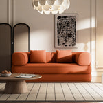 Load image into Gallery viewer, Compressed Sofa Bed Space-Saving Metal Frame Design Stylish
