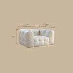 Load image into Gallery viewer, Modern Tufted Upholstered Sofa – Multiple Sizes Available
