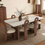 Load image into Gallery viewer, 62.9&#39;&#39; Dining Table Modern Design Elegant Appearance Spacious Surface for Dining and Gathering
