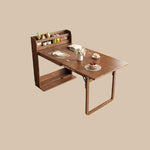 Load image into Gallery viewer, 62&#39;&#39; Foldable Multifunctional Dining Table Integrated Storage Solid Wood Texture Multi-Scene Fit
