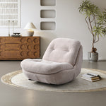 Load image into Gallery viewer, Modern Low Lounge Chair with Plush Cushioning and Rounded Silhouette
