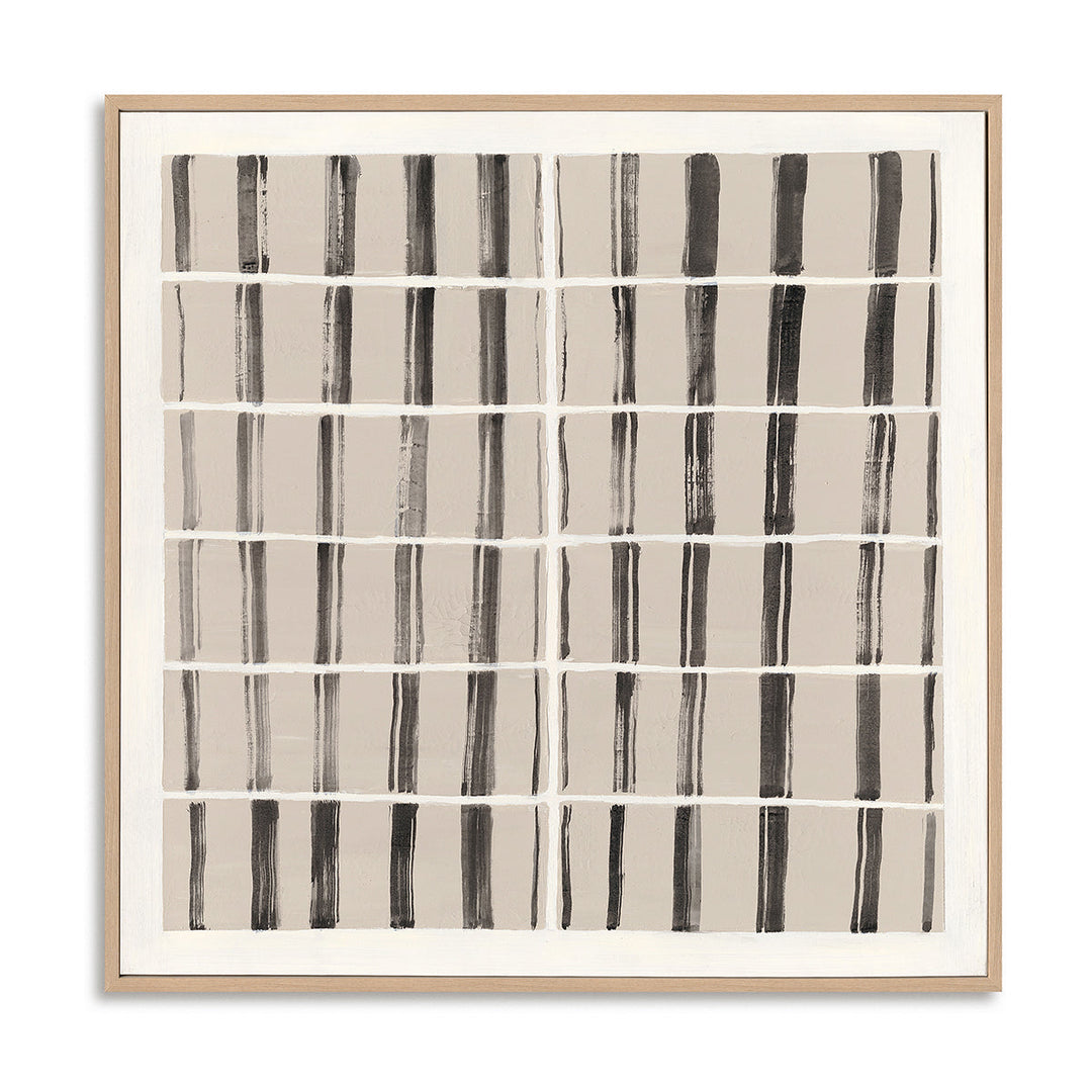 Monochrome stripes evoke order and calm, adding sophistication to any modern space