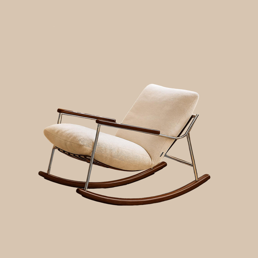 39.3'' Rocking Lounge Chair Modern Design with Comfortable Cushions Ergonomic Support for Relaxation