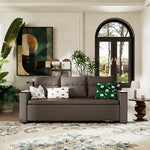 Load image into Gallery viewer, 83'' 3-Seater Pull-Out Sleeper Sofa with Storage &amp; USB Port
