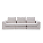Load image into Gallery viewer, 97&#39;&#39;Modular Convertible Sofa Bed Sectional Adjustable Backrest Modern Minimalist Design
