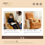 Load image into Gallery viewer, 32.37&#39;&#39;Recliner Chair, Power Recliner, Living Room Furniture, Velvet Sofa Chair, Modern Lounge Chair
