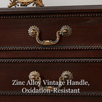 Load image into Gallery viewer, Solid Wood Classic Entryway Console Table with Drawers and Lower Shelf
