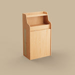 Load image into Gallery viewer, 69'' Rattan Dining Cabinet Table Set Foldable Storage Multi-Chair Design Solid Wood Finish
