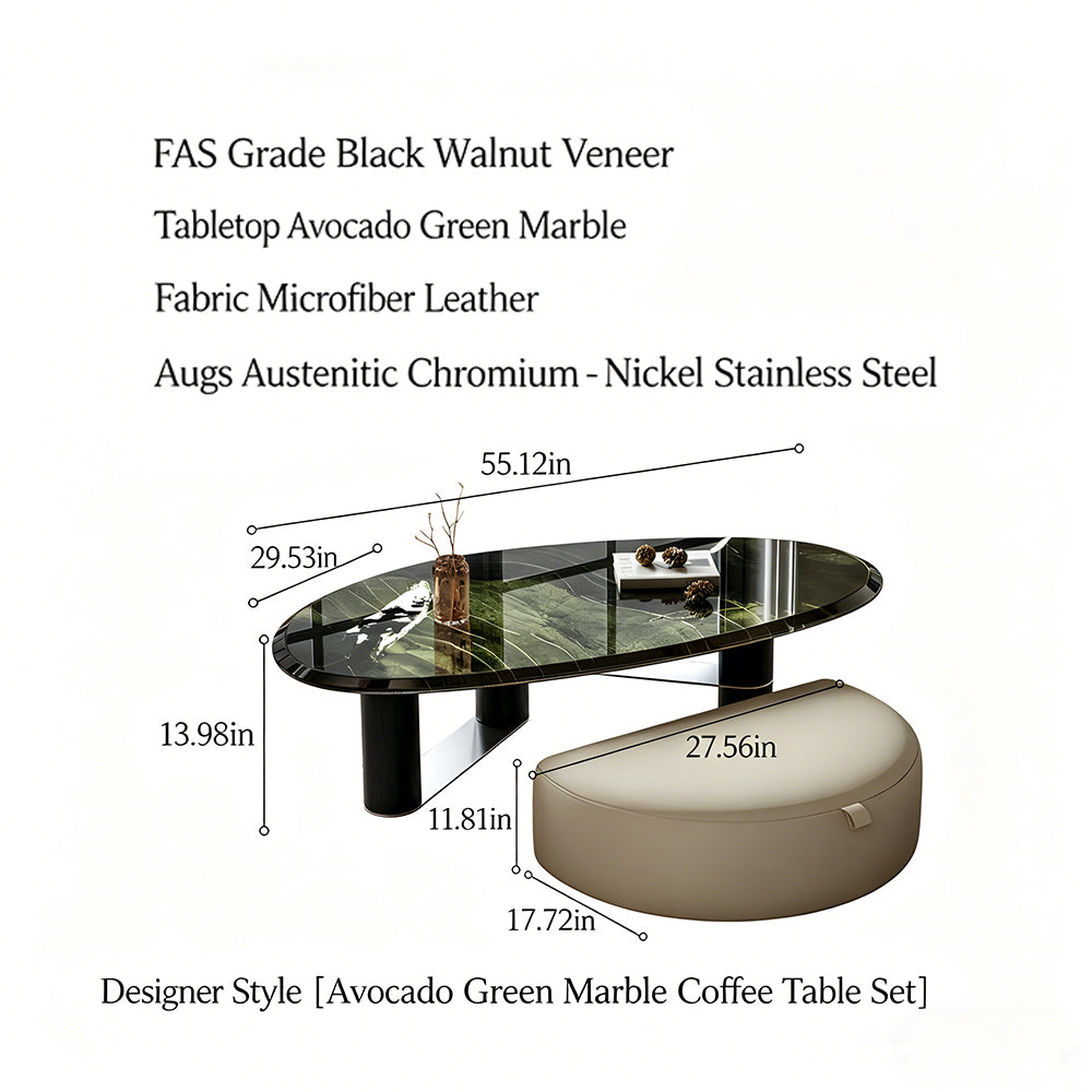 Modern Oval Coffee Table with Tempered Glass Top Black Base Minimalist Living Room Center Table