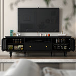 Load image into Gallery viewer, TV Stand Elegant Floral Design Classic Style with Ample Storage Space
