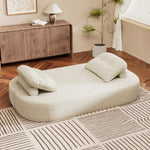 Load image into Gallery viewer, 78.7&quot; Compressed Loveseat Sofa Wrinkle-resistant Corduroy Lightweight Double Seat for Multi-scene Use

