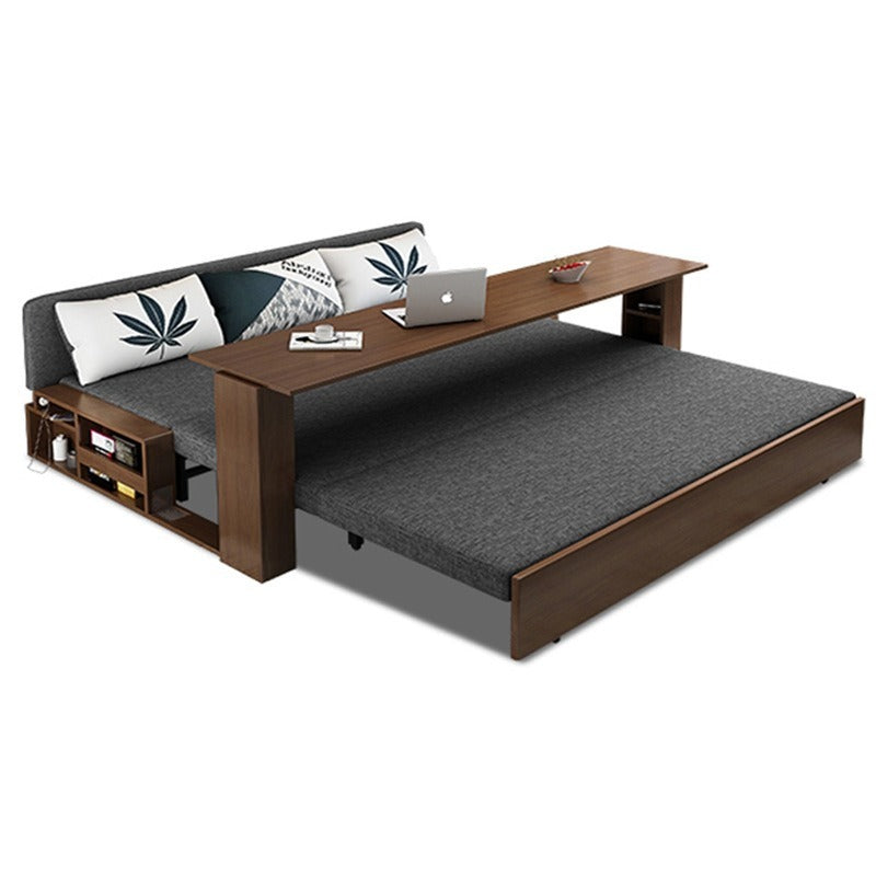 Modern Storage Sofa Bed with Lift-up Function Space-saving Design Elegant and Practical
