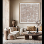 Load image into Gallery viewer, Textured neutrals woven into harmony, bringing warmth, balance, and timeless elegance home.
