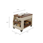 Load image into Gallery viewer, Lift Top Coffee Table with Hidden Storage Rolling Wheels Modern Multifunctional Desk Design for Living Room
