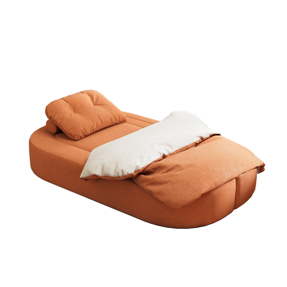 78.7" Compressed Loveseat Sofa Wrinkle-resistant Corduroy Lightweight Double Seat for Multi-scene Use