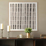 Load image into Gallery viewer, Monochrome stripes evoke order and calm, adding sophistication to any modern space
