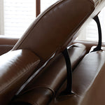 Load image into Gallery viewer, 72.5&quot; Leather Sleeper Sofa with 3.9&quot; Thick Spring Mattress Modern Space-saving Design
