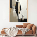 Load image into Gallery viewer, Handcrafted Painting Silent Stroll A Handmade Abstract Journey
