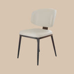 Load image into Gallery viewer, Set of 2 Modern Leather Accent Dining Chairs
