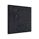Load image into Gallery viewer, Handmade Modern Abstract Painting – Bold Black Textured Wall Art
