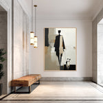 Load image into Gallery viewer, Handcrafted Painting Silent Stroll A Handmade Abstract Journey
