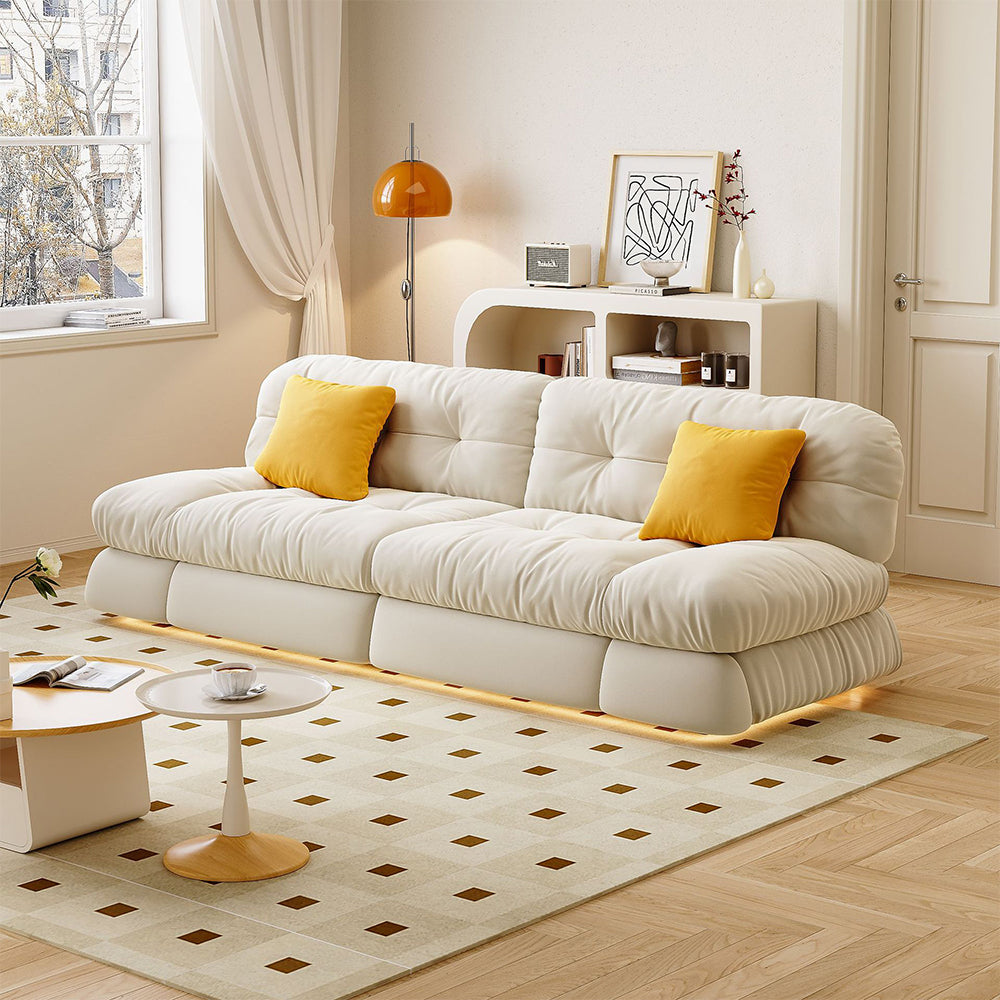 Modern Convertible Sofa Bed with Storage Drawers