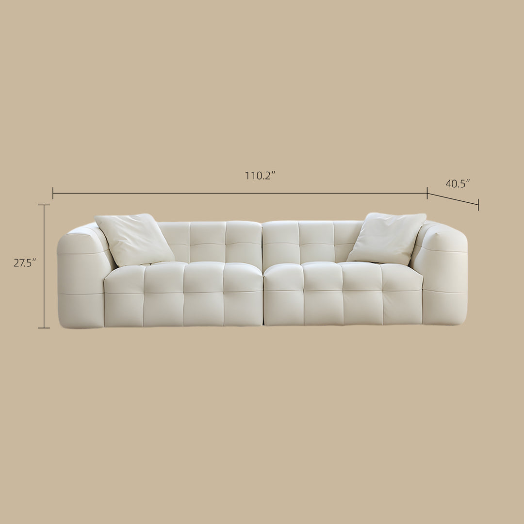 Modern Tufted Upholstered Sofa – Multiple Sizes Available
