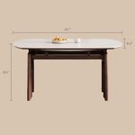 Load image into Gallery viewer, 50.7&quot; Versatile Extendable Dining Table Round to Oval Conversion
