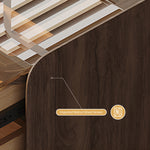Load image into Gallery viewer, Functional Makeup Vanity Built-in Mirror Ample Storage Space-Saving Design
