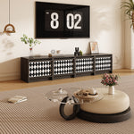 Load image into Gallery viewer, Round Artistic Coffee Table Sculptural Geometry Tiered Design Modern
