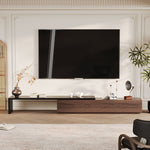 Load image into Gallery viewer, Extendable TV Stand with Storage Drawers Modern TV Console
