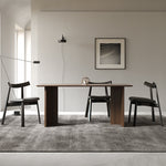 Load image into Gallery viewer, 2PCS Dining Chair Modern Solid Wood Structure PU Leather Upholstery Comfortable Seating

