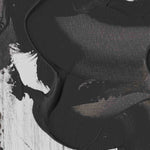Load image into Gallery viewer, Handmade Abstract Wall Art – Black and White Textured Modern Painting
