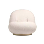 Load image into Gallery viewer, 29&#39;&#39;Cozy Bouclé Lounge Chair Creamy Comfort Softly Wrapped Aesthetic Low Profile French Relaxed Style
