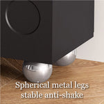 Load image into Gallery viewer, 55.1''/62.9'' Modern Black Shoe Cabinet Large Capacity Entryway Storage Organizer
