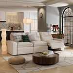 Load image into Gallery viewer, 115.35&#39;&#39; CloudLuxe Power Reclining 3-Seat Sofa Linen Fabric Cloud Comfort
