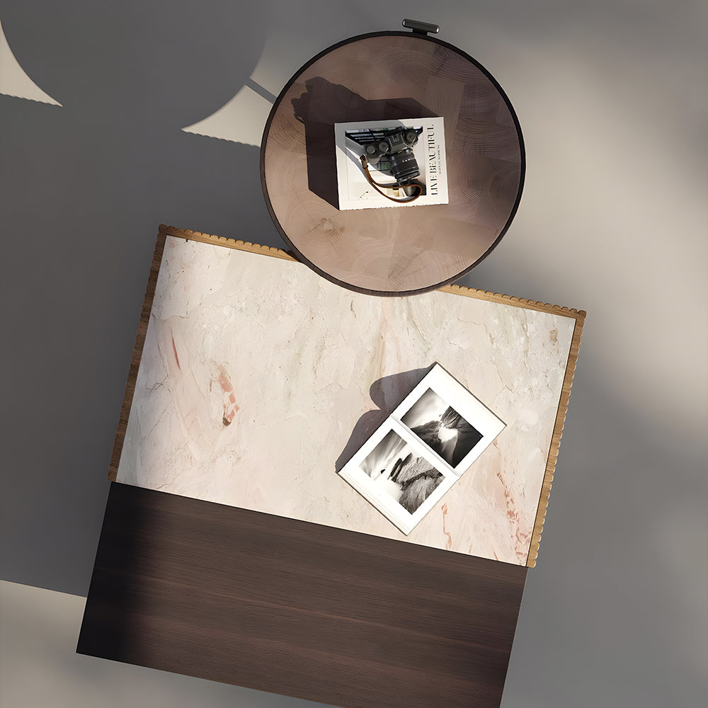 Modern Coffee Table Set Nested Design Living Room Accent Tables