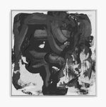 Load image into Gallery viewer, Handmade Abstract Wall Art – Black and White Textured Modern Painting
