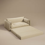 Load image into Gallery viewer, 66&#39;&#39; Convertible Folding Sofa Chair One-Click Bed Soft Sponge Padding Modern Minimalist Style
