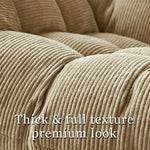 Load image into Gallery viewer, Modern Curved Lounge Chair Upholstered Comfort Accent Chair with Leather Base
