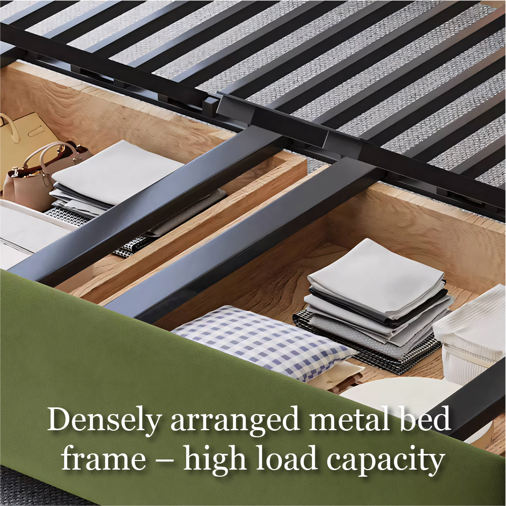 Modern Smart Sofa Bed with Built-in Electric Lift Coffee Table and Storage