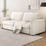 Load image into Gallery viewer, Modern Sofa Bed with 3.9-Inch Thick Foam Mattress
