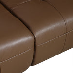 Load image into Gallery viewer, Modern Power Reclining Leather Sofa Individual Seat Control Remote Adjustable Straight Lounge Couch

