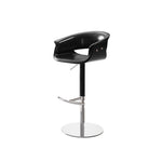 Load image into Gallery viewer, Modern Adjustable Swivel Bar Stool PU Leather Seat Gas Lift Height Adjustable Counter Bar Chair 1 Piece
