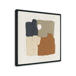 Load image into Gallery viewer, Textured geometry meets serene tones, creating timeless harmony for modern living spaces.
