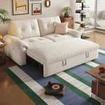 Load image into Gallery viewer, Modern Convertible Sofa Bed Tufted Fabric Sleeper Sofa Space Saving Pull Out Couch  Description
